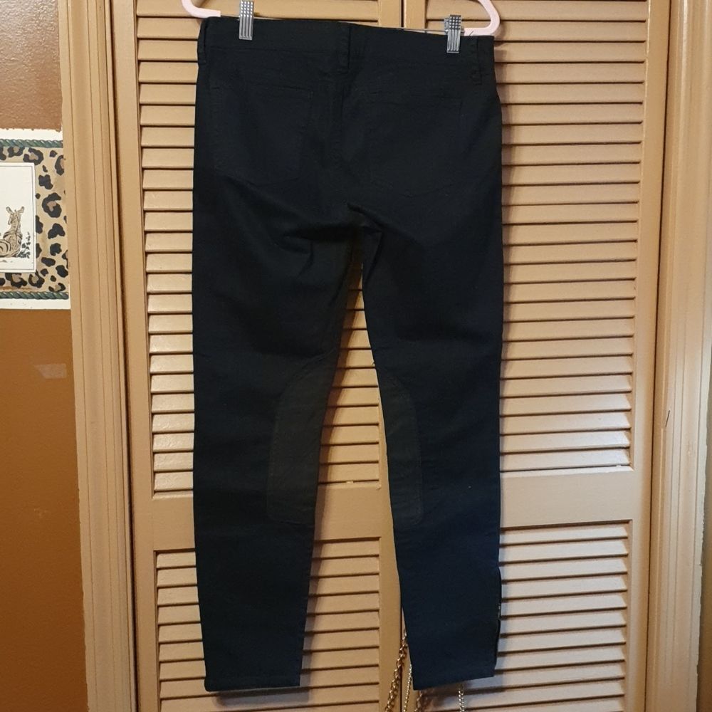 JCrew Ladies Black Jodphur Riding Pants sz 28 - Picture 5 of 5